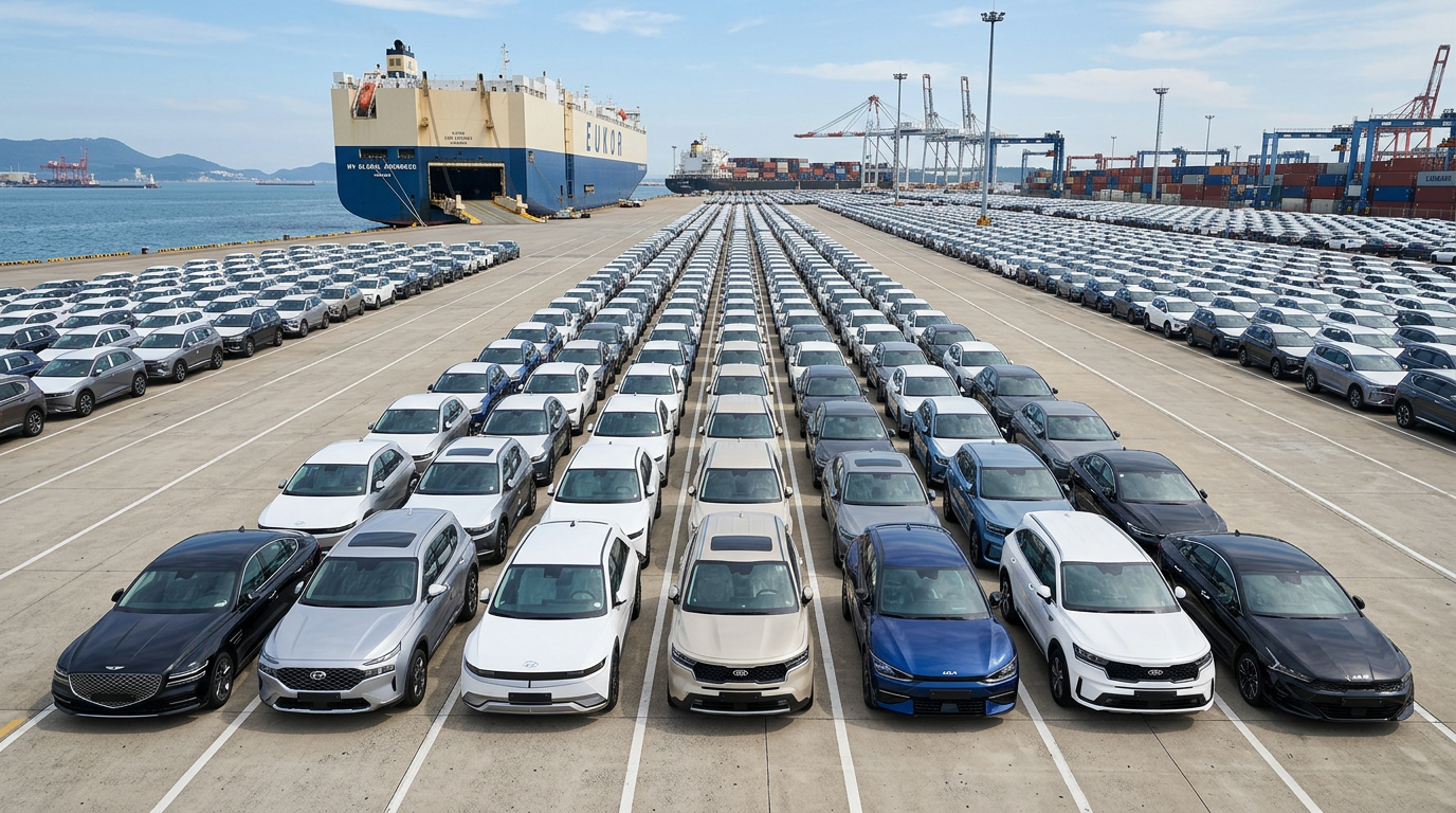 Used cars at export
